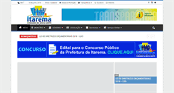 Desktop Screenshot of itarema.ce.gov.br