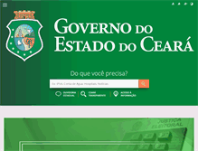 Tablet Screenshot of portalreceba.ce.gov.br