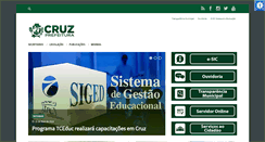 Desktop Screenshot of cruz.ce.gov.br