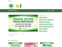 Tablet Screenshot of guaraciabadonorte.ce.gov.br