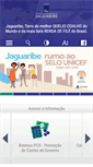 Mobile Screenshot of jaguaribe.ce.gov.br