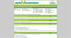 Desktop Screenshot of acaovoluntaria.ce.gov.br