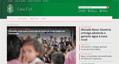 Desktop Screenshot of casacivil.ce.gov.br