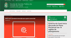 Desktop Screenshot of egp.ce.gov.br