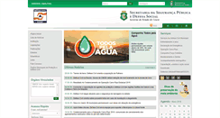 Desktop Screenshot of defesacivil.ce.gov.br