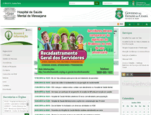 Tablet Screenshot of hsmm.ce.gov.br