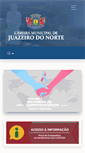 Mobile Screenshot of camarajuazeiro.ce.gov.br