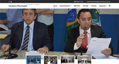Desktop Screenshot of camaracrato.ce.gov.br