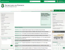 Tablet Screenshot of esporte.ce.gov.br