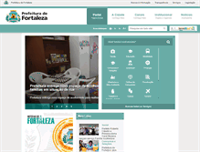 Tablet Screenshot of fortaleza.ce.gov.br