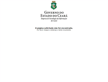 Tablet Screenshot of centrodeconvencoes.ce.gov.br
