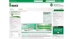 Desktop Screenshot of idace.ce.gov.br