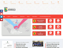Tablet Screenshot of camaramombaca.ce.gov.br