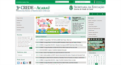 Desktop Screenshot of crede03.seduc.ce.gov.br