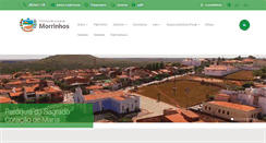 Desktop Screenshot of morrinhos.ce.gov.br