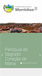Mobile Screenshot of morrinhos.ce.gov.br