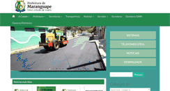 Desktop Screenshot of maranguape.ce.gov.br
