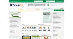 Desktop Screenshot of ipece.ce.gov.br