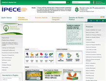 Tablet Screenshot of ipece.ce.gov.br