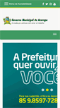 Mobile Screenshot of acarape.ce.gov.br