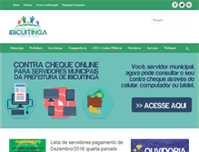 Tablet Screenshot of ibicuitinga.ce.gov.br