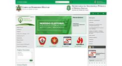 Desktop Screenshot of bombeiros.ce.gov.br