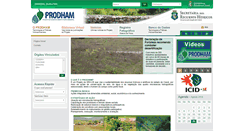 Desktop Screenshot of prodham.srh.ce.gov.br