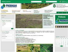 Tablet Screenshot of prodham.srh.ce.gov.br