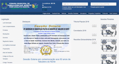 Desktop Screenshot of cmtabuleiro.ce.gov.br