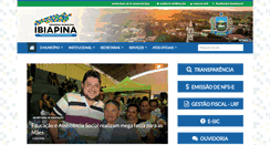 Desktop Screenshot of ibiapina.ce.gov.br